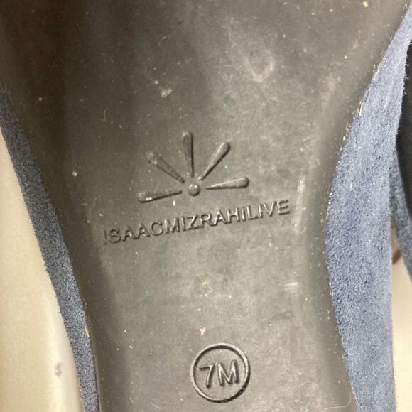 ISAAC MIZRAHI‎ LIVE!  Women’s shoes Size 7M, Blue & Tan - Picture 11 of 12